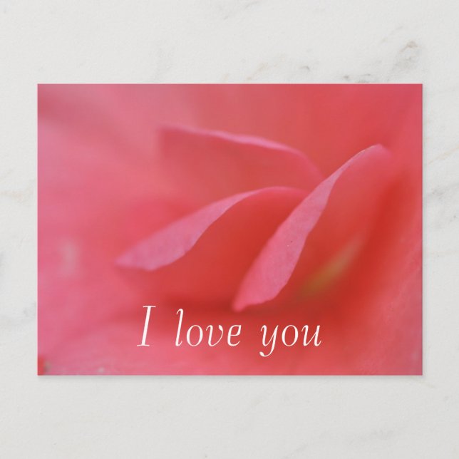 I Love You Postcard (Front)