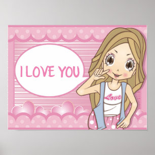 I LOVE YOU POSTER