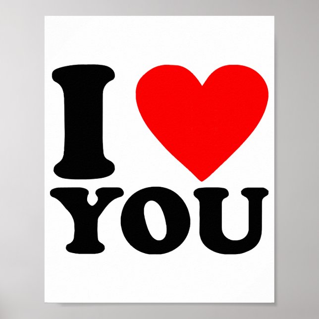 I Love You Poster (Front)