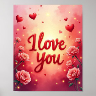 I love You Poster