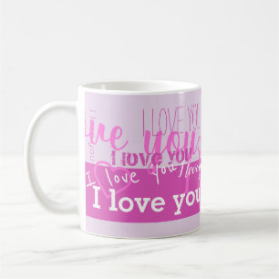I Love You 💜 Purple Mug