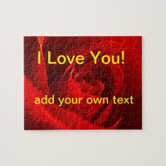 I Love You Rose Puzzle