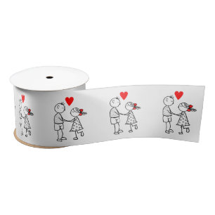 I LOVE YOU SATIN RIBBON