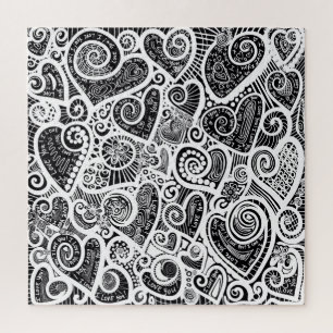 I Love You Scratch Art Jigsaw Puzzle