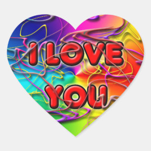 I Love You Sticker