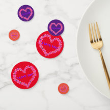 I Love You Table Confetti