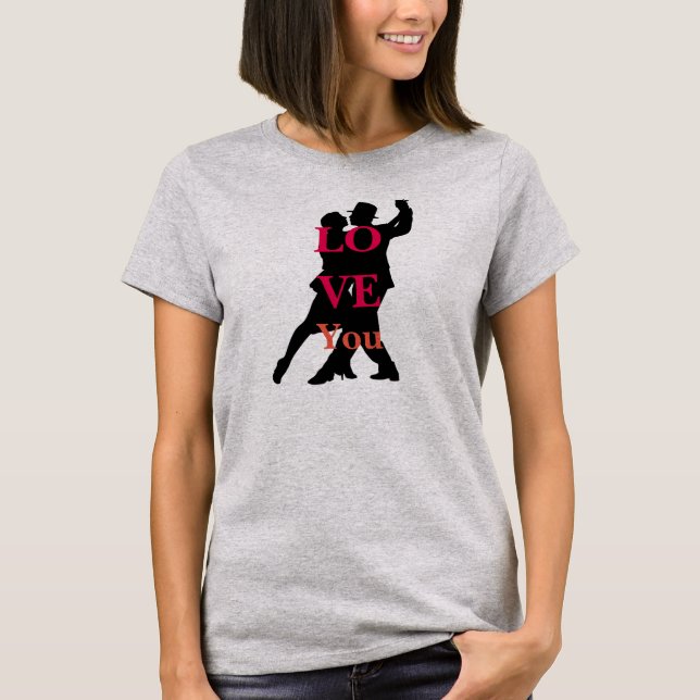 I love you tango T-Shirt (Front)