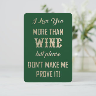 I LOVE YOU... THANK YOU CARD