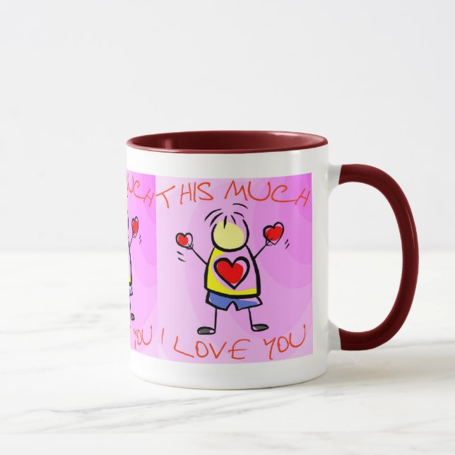 I Love you This Much (1) Mug (Right)