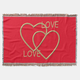I Love you Throw Blanket