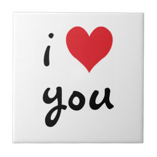 I Love You Tile