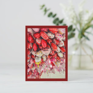 I Love You To The Moon And Back Holiday Postcard