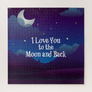 I Love You to the Moon and Back,  Jigsaw Puzzle