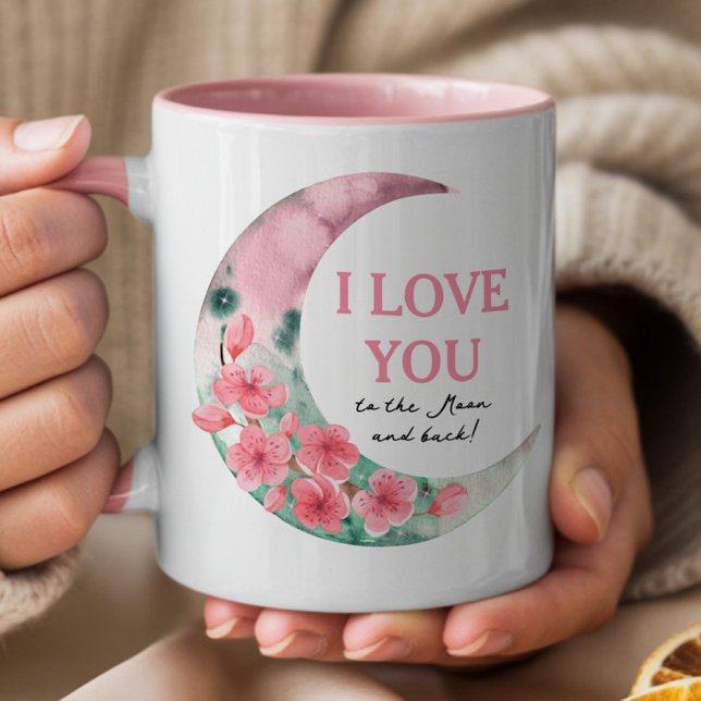 I Love You To The Moon And Back Mug (Creator Uploaded)