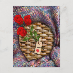 I Love You to the Moon and Back Postcard