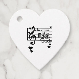 I Love You To The Moon And Back Repeating Love Quo Favour Tags