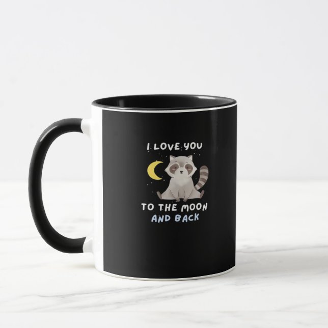 I Love You To The Moon And Back Timeless Classic S Mug (Left)