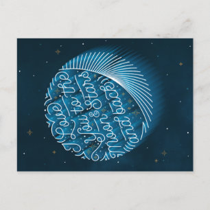 I Love You to the Moon and Stars / Postcard