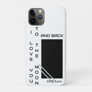 I Love You To The Moon iPhone 11 Pro Case