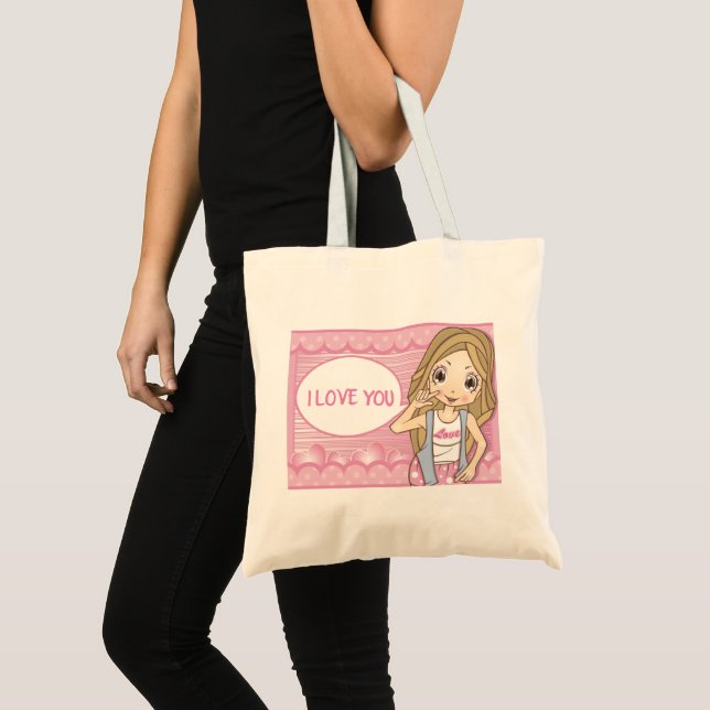 I LOVE YOU TOTE BAG (Front (Product))