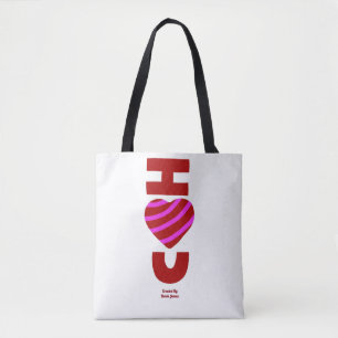 I Love You Tote Bag
