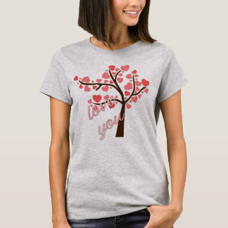 I Love You Tree T-Shirt