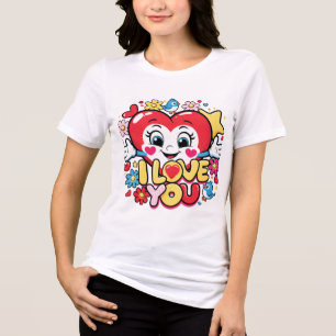 I Love You Tri-Blend Shirt