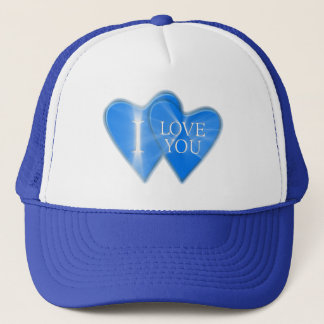 I LOVE YOU TRUCKER HAT