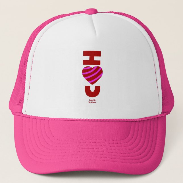I Love You Trucker Hat (Front)