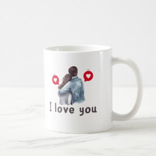 I love you valentine mugs designs