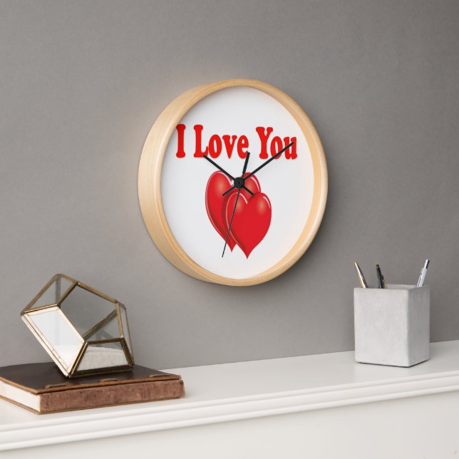 I love you, Valentine’s day clock (Office)