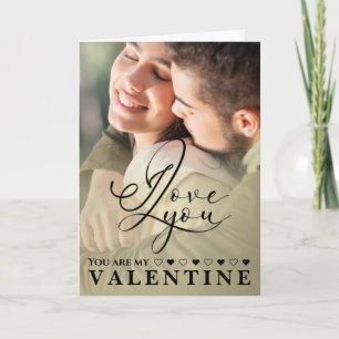 I love You Valentine’s Day Photo Card
