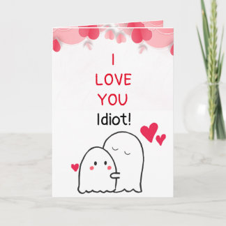 i love you valentines day greeting card