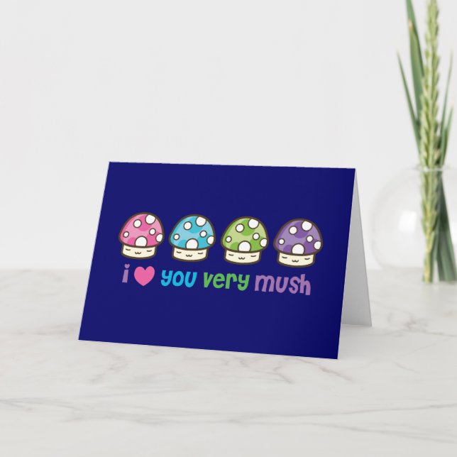 i love you very mush card (Front)