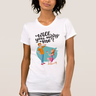 I Love You...Will you marry me? T-Shirt