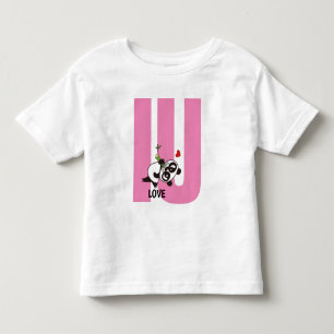 I Love You with Angry Face Panda T-Shirt