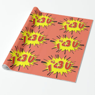 I love you wrapping paper