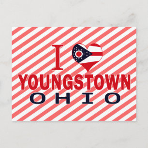 I love Youngstown, Ohio Postcard