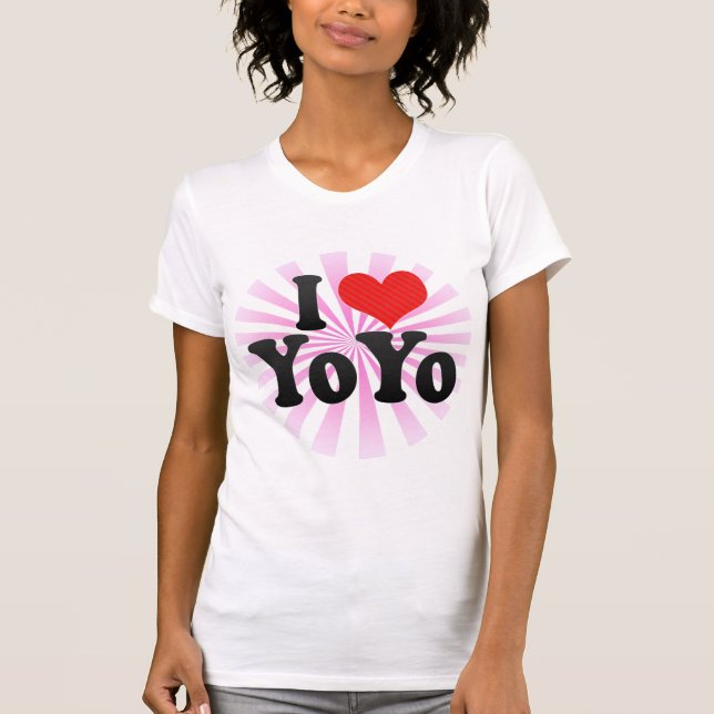 I Love YoYo T-Shirt (Front)