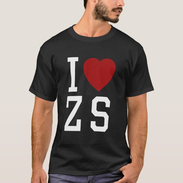 I Love Zack Snyder  T-Shirt (Front)