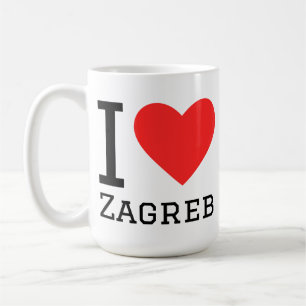 I love Zagreb Coffee Mug