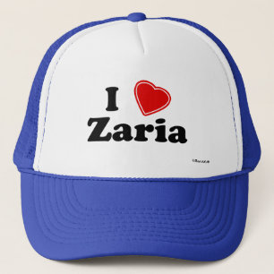 I Love Zaria Trucker Hat