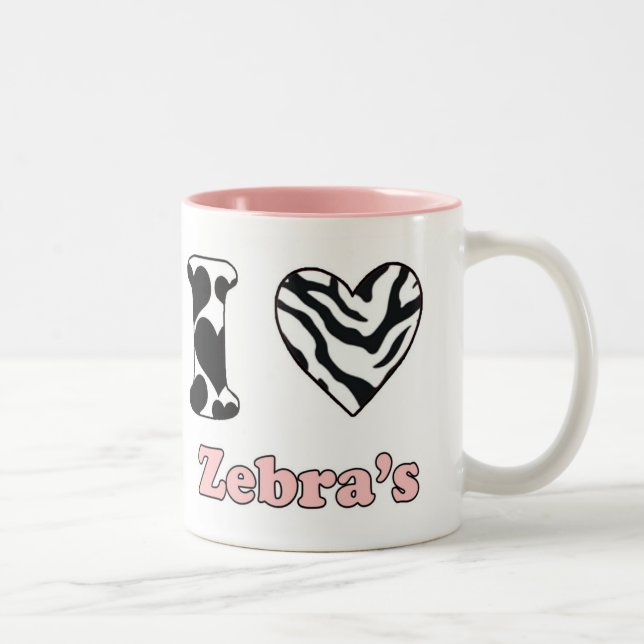 I love zebra's Two-Tone coffee mug (Right)
