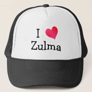 I Love Zulma Trucker Hat