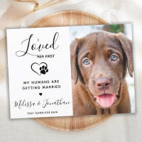 I Loved Her First Modern Pet Photo Dog Engagement