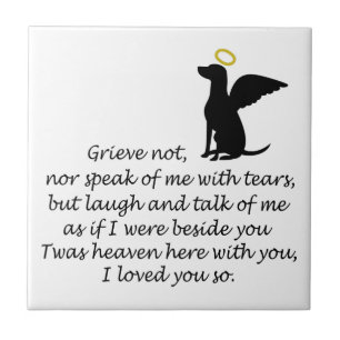 I Loved You So Ceramic Tile