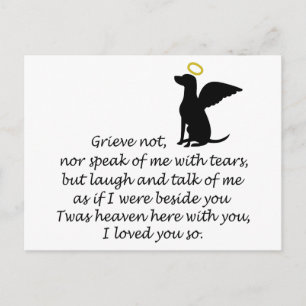 I Loved You So Postcard