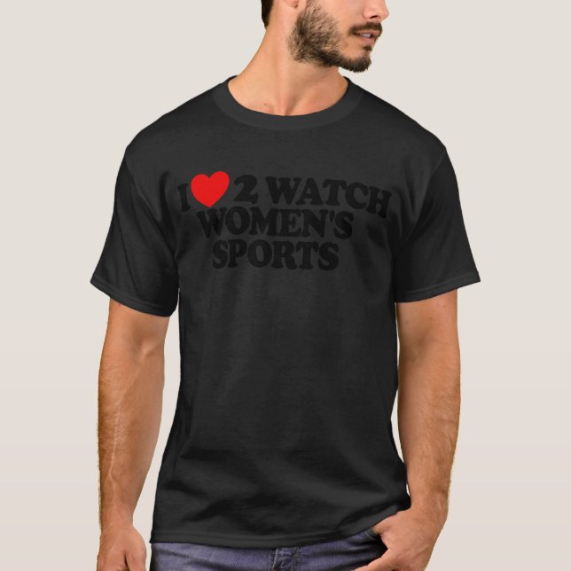 I Loveo Watch Womens Sports retro T-Shirt (Front)
