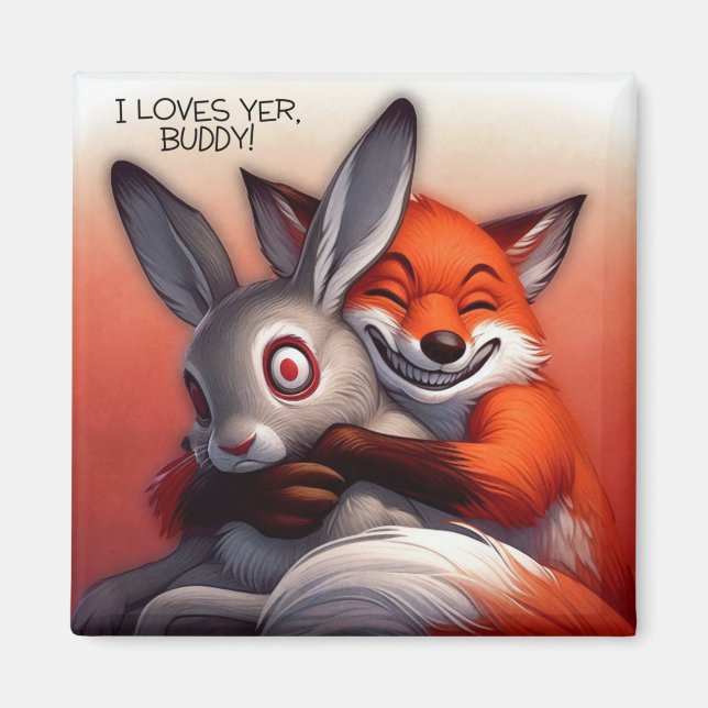 I Loves Yer, Buddy! Magnet (Front)