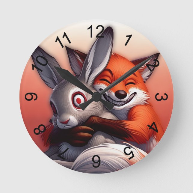 I Loves Yer Buddy! Round Clock (Front)